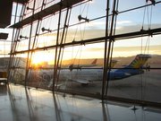 出国手続き完了 at マッカラン国際空港／McCarran International Airport