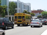 サンタモニカの海岸方面へ遅めの出発／Santa Monica Pire