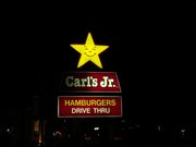 2日目の夕食はCarl's Jr.／カールス・ジュニア